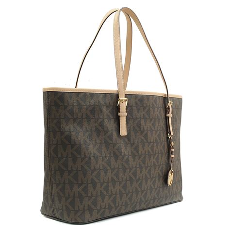 michael kors jet set travel tasche gestreift|michael kors tote jet item.